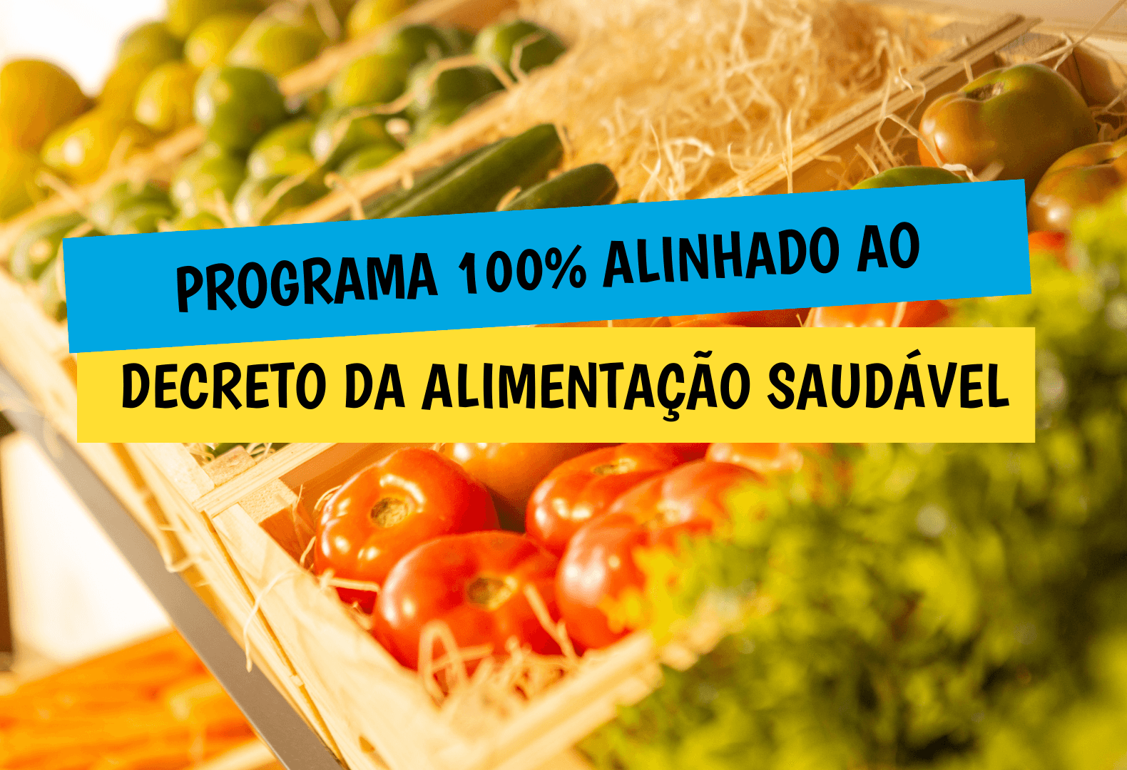 DECRETO DA ALIMENTAÇÃO SAUDÁVEL